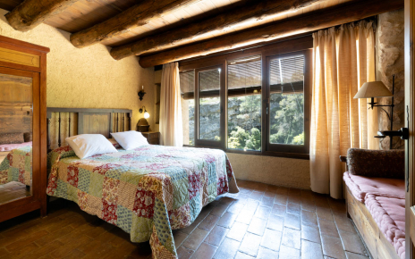 La cascada se ve desde esta habitación